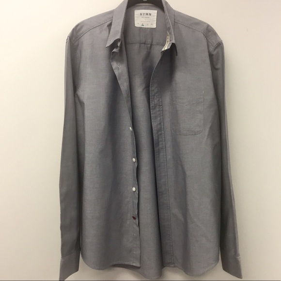 Hymn Button Down Shirt EUC - Picture 3 of 6